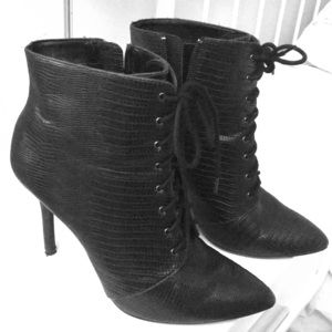 Black ankle boots from H &M size 7.